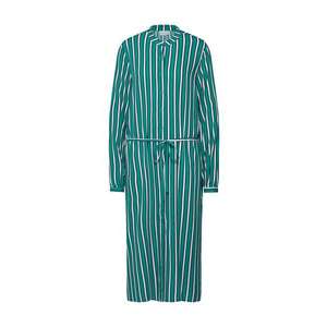 VILA Košeľové šaty 'Linetta' námornícka modrá / zelená / biela vyobraziť