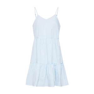 VERO MODA Letné šaty 'VMJANE ABK SINGLET DRESS' modré / biela vyobraziť