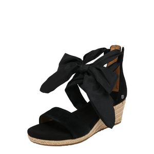 UGG Remienkové sandále 'Trina' čierna vyobraziť