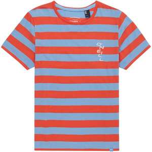 O'NEILL Tričko 'LB STRIPED S/SLV' modré / oranžová vyobraziť