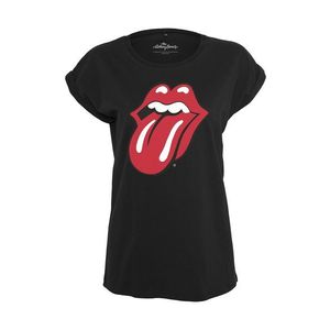 Merchcode Tričko 'Ladies Rolling Stones Tongue Tee' čierna vyobraziť