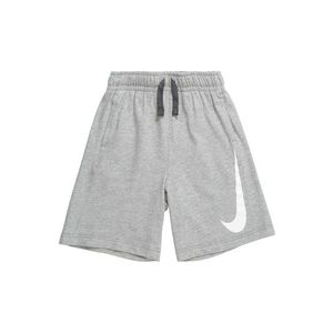 Nike Sportswear Nohavice 'Swoosh FT' svetlosivá / biela vyobraziť