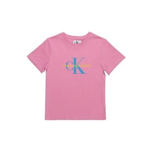 Calvin Klein Jeans Tričko 'MONOGRAM OCO REGULAR TEE' ružová vyobraziť