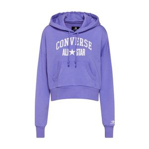 CONVERSE Mikina 'CONVERSE ALL STAR PULLOVER HOODIE' fialová / biela vyobraziť