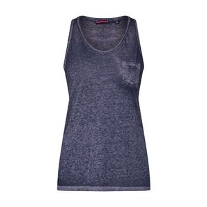 Superdry Top 'BURNOUT POCKET VEST' tmavosivá vyobraziť