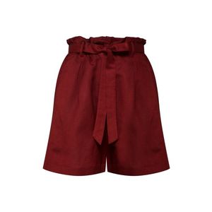 SOAKED IN LUXURY Plisované nohavice 'SL Fayette Shorts' červené vyobraziť