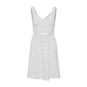 ONLY Letné šaty 'onlJOY S/L V-NECK DRESS JRS' modré / biela vyobraziť