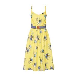 EDC BY ESPRIT Letné šaty svetlomodrá / žlté vyobraziť