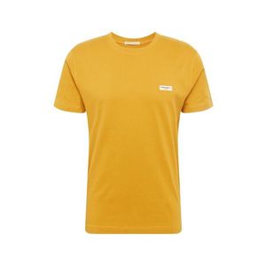 Nudie Jeans Co Tričko 'Daniel Logo' žlté vyobraziť