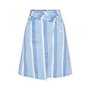 G-Star RAW Sukňa '5622 Wrap Skirt' modrá denim vyobraziť