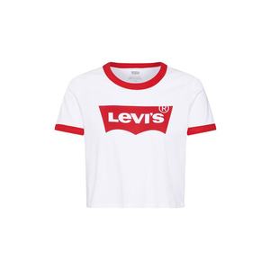 LEVI'S Tričko 'GRAPHIC BABY' červené / biela vyobraziť