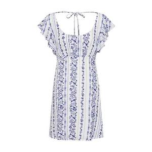 MINKPINK Letné šaty 'FALLING BLOSSOMS' modré / biela vyobraziť