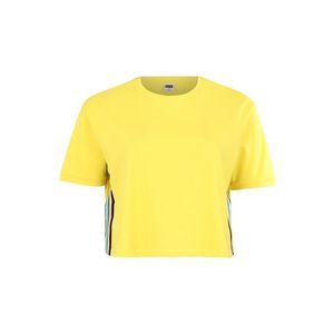 Urban Classics Curvy Tričko žlté / zmiešané farby vyobraziť