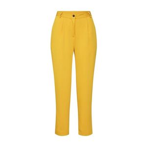 BROADWAY NYC FASHION Plisované nohavice zlatá žltá vyobraziť