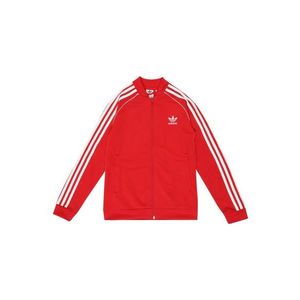 ADIDAS ORIGINALS Prechodná bunda 'SUPERSTAR TOP' červené / biela vyobraziť