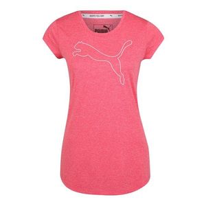 PUMA Funkčné tričko 'ELEVATED ESS Cat Heather' ružová / biela vyobraziť