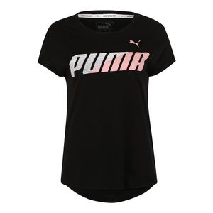 PUMA Funkčné tričko biela / ružová / čierna vyobraziť