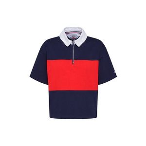 Tommy Jeans Tričko námornícka modrá / červené / biela vyobraziť