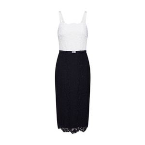 Lauren Ralph Lauren Puzdrové šaty 'MAI' čierna / biela vyobraziť