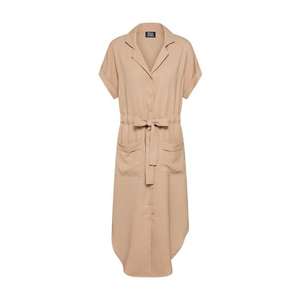 Parallel Lines Košeľové šaty 'Work Station Dress' béžová vyobraziť