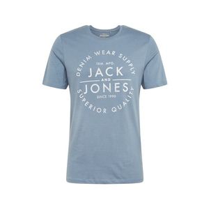 JACK & JONES Tričko dymovo modrá vyobraziť