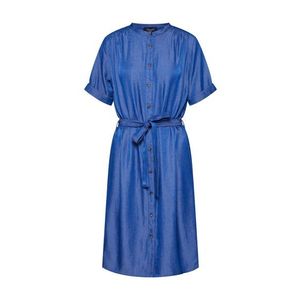 SISTERS POINT Košeľové šaty 'VALSI-DR.SS' modré vyobraziť