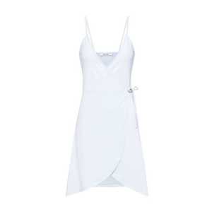 NA-KD Letné šaty 'wrap mini dress' svetlomodrá vyobraziť