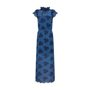 Designers Remix Kokteilové šaty 'Veronica Long' modré / čierna vyobraziť