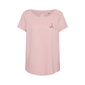 ESPRIT Tričko 'OCS Fashion Tee' rosé vyobraziť