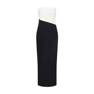 Lauren Ralph Lauren Večerné šaty 'TICHINA-EVENING DRESS' čierna / biela vyobraziť