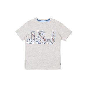 Jack & Jones Junior Tričko 'JCOBO TEE SS CN JUNIOR' sivá melírovaná vyobraziť