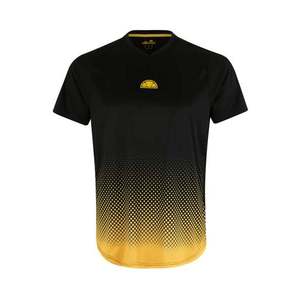 ELLESSE Funkčné tričko 'LORENZO' žlté / čierna vyobraziť
