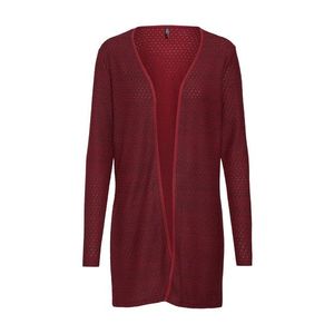 ONLY Kardigán 'onlTRUE L/S CARDIGAN JRS' vínovo červená vyobraziť