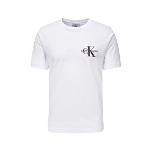 Calvin Klein Jeans Tričko 'MONOGRAM EMBRO REG CHEST SS' biela vyobraziť
