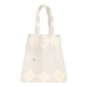 PIECES Shopper 'PCGILI PEARL BAG D2D' biela vyobraziť