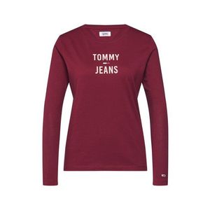 Tommy Jeans Tričko burgundská vyobraziť