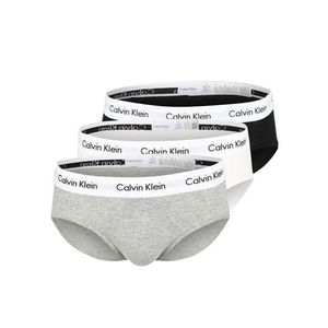 Calvin Klein Underwear Nohavičky biela / čierna / sivá melírovaná vyobraziť