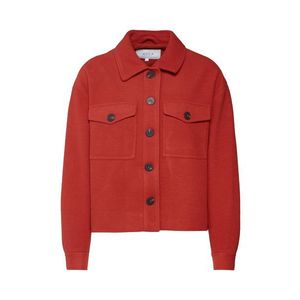 VILA Prechodná bunda 'VIRUMBLE WOOL SHORT JACKET' červené vyobraziť