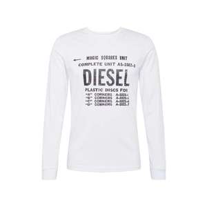 DIESEL Tričko biela vyobraziť