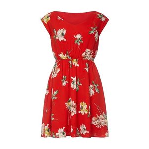 Mela London Letné šaty zmiešané farby / rosé / červené vyobraziť