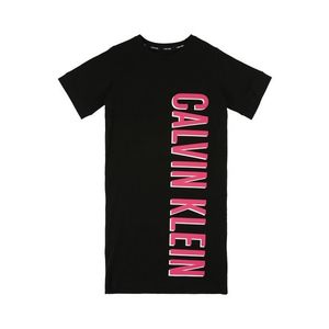 Calvin Klein Underwear Nočná košieľka ružová / čierna vyobraziť