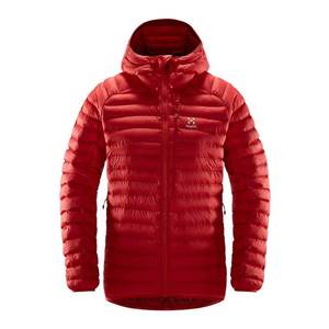 Haglöfs Outdoorová bunda 'Essens Mimic Hood Women' červené vyobraziť