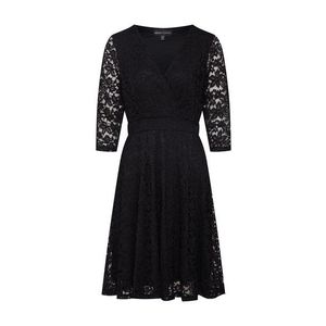 Mela London Kokteilové šaty 'DELICATE LACE LONG SLEEVE DRESS' čierna vyobraziť