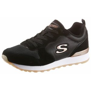 SKECHERS Nízke tenisky 'Goldn gurl' zlatá / čierna vyobraziť