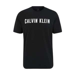 Calvin Klein Performance Funkčné tričko 'SS TEE LOGO' čierna vyobraziť