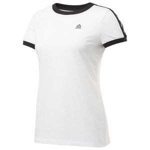 REEBOK Funkčné tričko 'Training Essentials Linear Logo' biela vyobraziť
