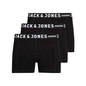 JACK & JONES Boxerky 'JACMAX' čierna / biela vyobraziť
