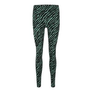 Hey Honey Športové nohavice 'Zebra' zelená / čierna vyobraziť