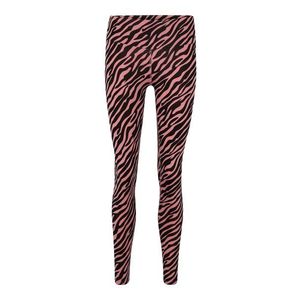 Hey Honey Športové nohavice 'Zebra' ružová / čierna vyobraziť