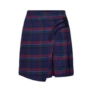 Missguided Sukňa 'Check Buckle Wrap Mini Skirt' modré vyobraziť